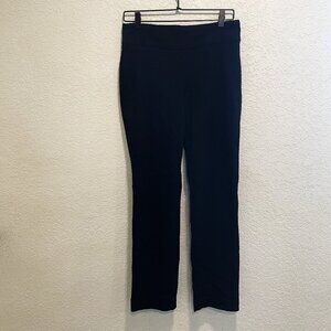 Hilary Radley Size 6 Black Pull On Straight Leg Trouser